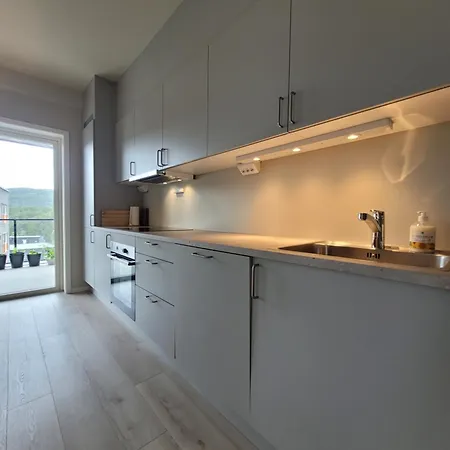 Near Bergen Modern Apartment Free Parking And Ev Power Softeland
